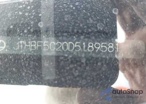 2013 Lexus Is 250 z USA, uszkodzony, nr VIN JTHBF5C20D5189581